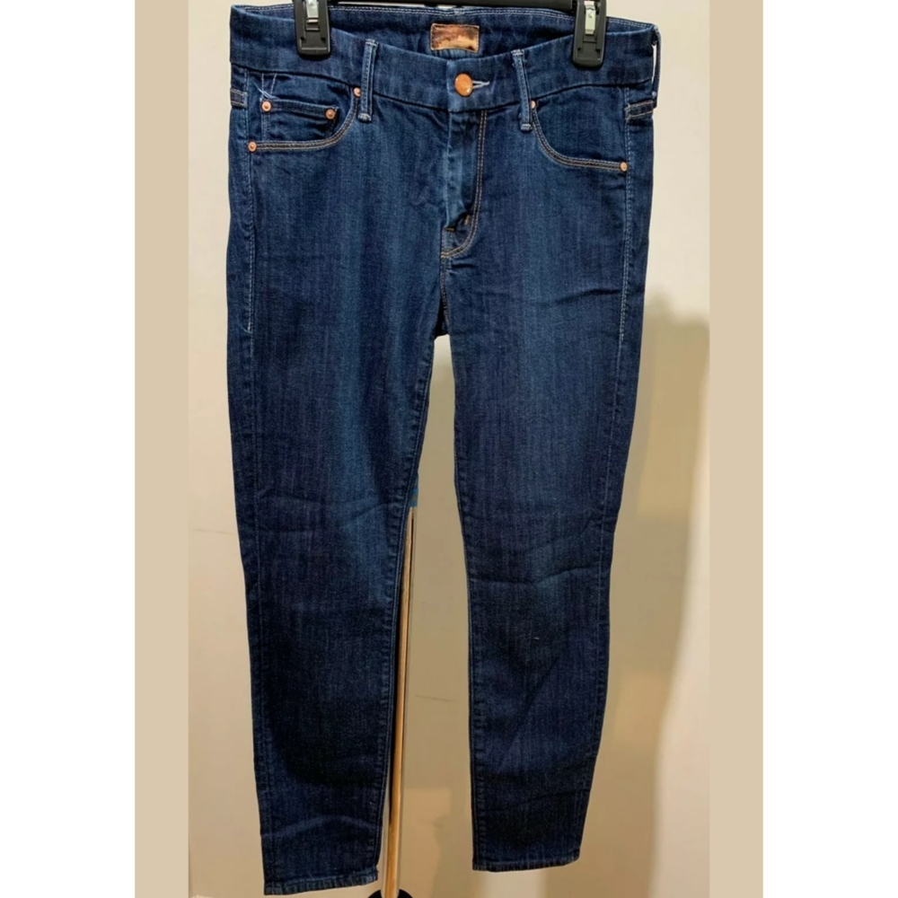 Mother The Looker Crop Midnight Storm 26x24